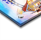 Watercolor of famous sign above Ocean City Impression Acrylique