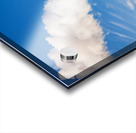 WMRR Steam train powers along railway Acrylic print