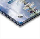 View of Miami Skyline with artificial reflection Acrylic print