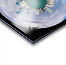 Little earth circular view of Miami Skyline Acrylic print