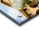 Cloudy day at Santa Ines Mission California Impression Acrylique