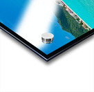 Panorama of Philipsburg Sint Maarten Impression Acrylique