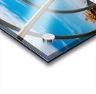 Pedestrian Bridge across canal in Yards Park Acrylic print