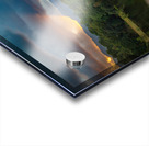 Sunset at Loughrigg Tarn in Lake District Acrylic print