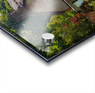 Old cotswold stone house in Honington Impression Acrylique