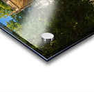 Church and graveyard in Honington Cotswolds Acrylic print