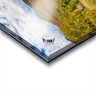 Grandview Farm barn with fall colors in Vermont Impression Acrylique