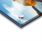 Aerial view with reflection of fall leaves in Cheat Lake Park Acrylic print