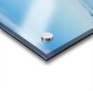 Small rocky island in Lake Champlain Acrylic print