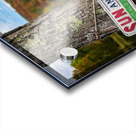 Sun and Fun swimming sign by Silver Lake Vermont Acrylic print