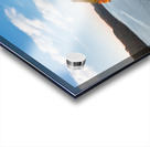 Perfect reflection of fall leaves in Cheat Lake Acrylic print