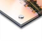 Sunset illuminates the city skyline of Harrisburg in Pennsylvani Acrylic print