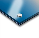 Sun sets behind the ornate dome of Pennyslvania State Capitol Impression Acrylique