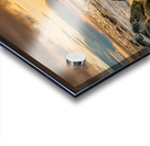 Sunset over rocks from Kee Beach Acrylic print