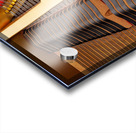 Interior of grand piano with strings Acrylic print