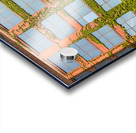 Modern Chicago office covered with plants Acrylic print