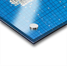 Reflection of offices in Chicago windows Acrylic print