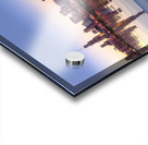 Sunset over city skyline Chicago from Observatory Acrylic print