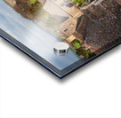 Stokesay Castle in Shropshire on cloudy day Impression Acrylique