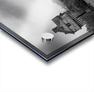 Graveyard by Stokesay castle in Shropshire Impression Acrylique