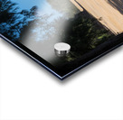 Powerful waves flow onto sand at Lumahai Beach Kauai Impression Acrylique