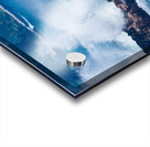 Powerful waves break at Lumahai Beach Kauai Acrylic print