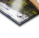 Aerial drone panorama of Lumahai Beach  Acrylic print