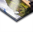 Aerial drone shot of Lumahai Beach  Acrylic print