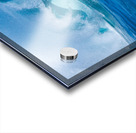 Powerful waves break at Lumahai Beach Kauai Acrylic print