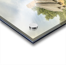 Faded cotswold stone house in Ilmington Acrylic print