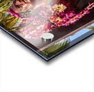 Duke Kahanamoku statue in Waikiki Impression Acrylique