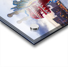 Carved head of dragon canoe Acrylic print