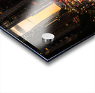 Traffic streams on 42nd street in NY after sunset Acrylic print