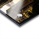 Traffic streams on 42nd street in NY after sunset Acrylic print