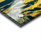 Fluted hills on Na Pali coast of Kauai Impression Acrylique