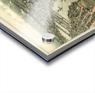 Restored street plan of Pittsburgh PA Acrylic print