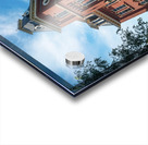 Side of Woodburn Hall at WVU Impression Acrylique