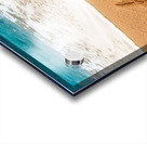 Kauai written in sandy beach Acrylic print