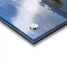 Panorama of Holanda glacier by Beagle channel with rainbow Acrylic print