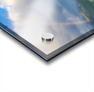 Panorama of Beagle channel with rainbow Acrylic print