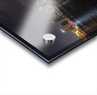 The Creek by Bur Dubai and Al Seef at night with waterfront rest Impression Acrylique