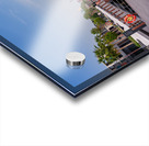 The Creek by Bur Dubai and Al Seef with large docked boats Acrylic print