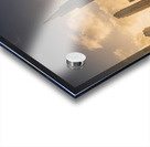 Sunset over the Dubai downtown business district Acrylic print