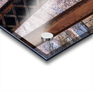 Steel girder bridge carries the bike walking trail over Deckers  Acrylic print