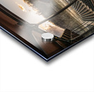 Fisheye lens view of Ruby Amphitheater in Morgantown WV Acrylic print