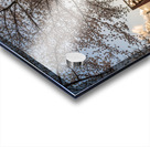 Steel girder bridge carries the bike walking trail over Deckers  Acrylic print