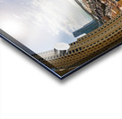 Fisheye view of Dubai observation wheel on Bluewaters Island Acrylic print