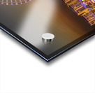 Light show on Ain Dubai observation wheel at sunset Impression Acrylique