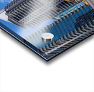 Mosque among towers on the waterfront at Dubai Marina UAE Acrylic print