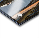 Lovat Lane in the City of London with skyscrapers filling sky Impression Acrylique